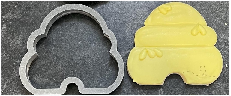 alveare biscotto taglierina cottura biscotti pooh Winnie 3d print model - Mito3D
