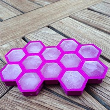 beehive ice tray tool house cube cubes fridge 3d print model - Mito3D