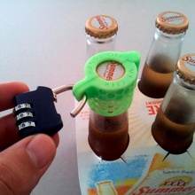beer bottle lock tool 3d print model - Mito3D