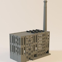 Bira Fabrikası oyun hız ho fabrika dekorasyon 3d print model - Mito3D