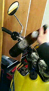 bira sahibi süpermoto moto ktm Yamaha kawasaki bisiklet motosiklet Fincan İçmek gadget gidon Kulp destek 3d print model - Mito3D