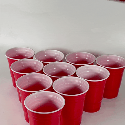 beerpong funnel beer pong party game drinking cups gadget 3d print model - Mito3D