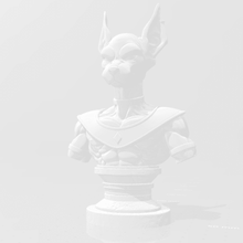 beerus busto di dragon ball vari il figura personaggio 3d print model - Mito3D