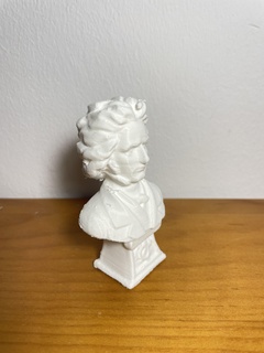 Beethoven Zuhause Haus Musiker Büste Zahl Dekoration 3d print model - Mito3D