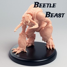scarabeo bestia gioco terra d'ombra dnd d&d da tavolo hulk rpg monster insetto creatura il bug beetle 3d print model - Mito3D