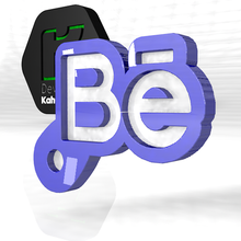 behance key ring 2020 neue Mode-Tipps Mode Schlüssel-ring 2021 premiere Spanisch Welt virale weiter Musik 3d frei keychain Englisch einzigartig design 3d print model - Mito3D