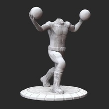 beheaded kamikaze sam hd 3d model stl file print game encounter miniature figure statue enemy 3d print model - Mito3D
