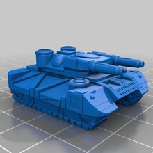 gigante tanque 6mm juego mecha espacio scfi mesa 3d print model - Mito3D
