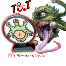 beholder - d&d set minis miniatures token miniature dungeons dragons evil pg game dungeons&dragons character goblin vampire zombie man dungeon master 3d print model - Mito3D