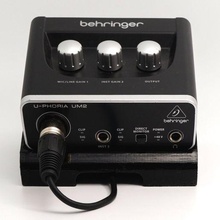 behringer um2 Stand Gadget Audio Interface Teile xlr 3d print model - Mito3D
