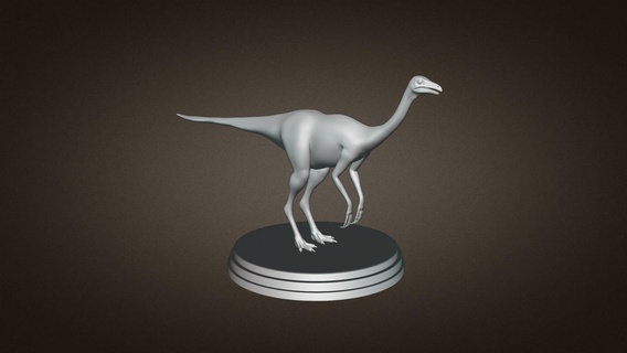 beipiaosaurus Dinosaurier 3d Drucken Spielzeug drucken Modell Spielzeuge 3d print model - Mito3D