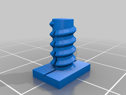 bel dübel Ikea Hemnes değiştirme parçalar 3d print model - Mito3D