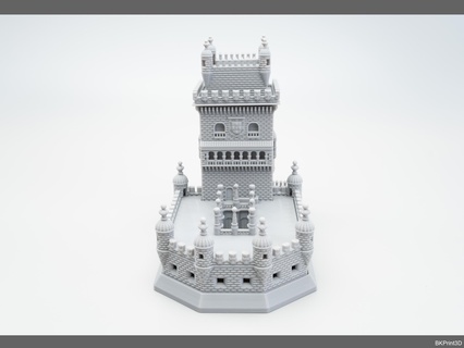belem tour torre bel Château architecture 3d print model - Mito3D