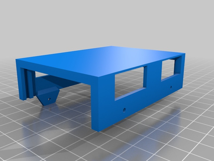 caja iluminación superior herramientas personalizado electrónica 3d print model - Mito3D