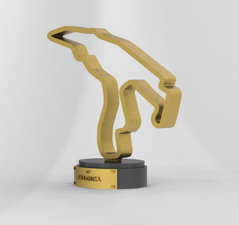 Bélgica circuito trofeo f1 grandioso prix gp 3d print model - Mito3D