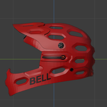bell helmet fantastic art 3d print model - Mito3D