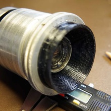 bell howell 2709 Objektiv-Gehäuse gadget Film-Kamera vintage 3d print model - Mito3D