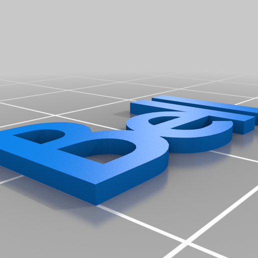 bell logo 3D print model - Mito3D