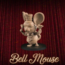 bell mouse 3d print model - Mito3D