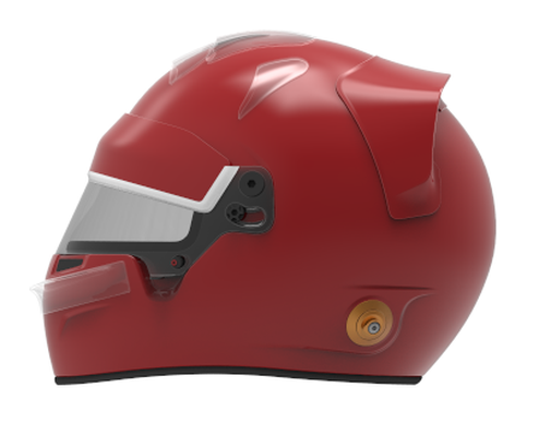 bell rs7 f1 helmet spoiler ailerons helmets capacete capacetes arai style gp6 gp7 automotive 3d print model - Mito3D