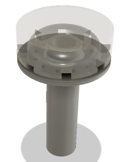 Glocke Siphon Werkzeug Werkzeuge Wasser fließen Physik hydrodynamisch hydrostatisch ablassen nützlich Ingenieurwesen 3d print model - Mito3D