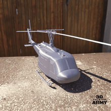 bell uh-1 huey iroquois 3d print model - Mito3D
