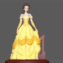 Schönheit Prinzessin Statue Tier Disney Anime 3d drucken Modell sexy Ariel Meerjungfrau Animation Charakter Mädchen 3d print model - Mito3D