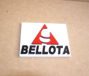 bellota logo sierras mas tool factory acorn tools saw workshop carpenter carpentry rib 3d print model - Mito3D