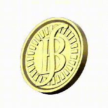 belly coin - piece 100 one 3d print model - Mito3D