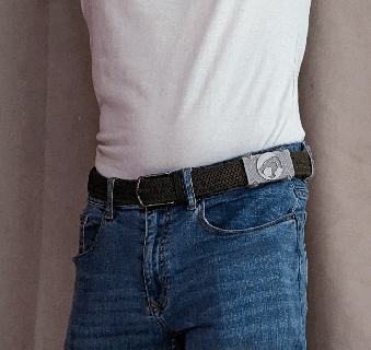 cintura fibbia ciclo continuo cosmogatti thundercats jean pantaloni indossare Abiti 3d print model - Mito3D