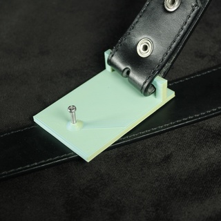 cintura fibbia personalizzato pantaloni chiusura moda fissaggio 3d print model - Mito3D
