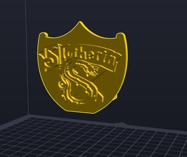 cintura fibbia Hogwarts design pendente Casa eredità Serpeverde Harry vasaio film libro saga giocattolo 3d print model - Mito3D