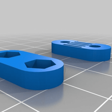 belt clamps creality cr-7 customizer 3d_printer_accessories 3d print model - Mito3D