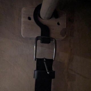 cinturón percha soporte gancho guardarropa accesorios Moda 3d print model - Mito3D