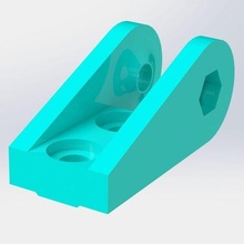 cintura tenditore 2gt m5 20t 18mm puleggia attrezzo corexy ender 5 3d stampante parti 3d print model - Mito3D