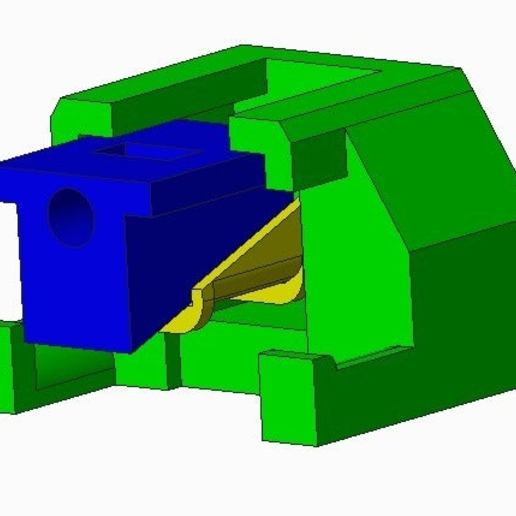 Riemenspanner Seite zugreifen tool 3d-Drucker Teile y-Achse tevo tarantula Spanner Gurt-Spanner Gürtel 3D print model - Mito3D