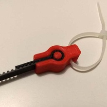 belt tensioner tevo tool simple tarantula zip tie 3d printer parts 3d print model - Mito3D