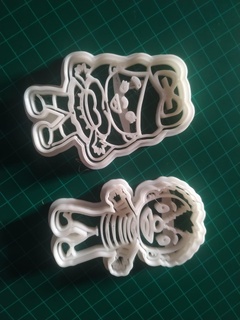 bekennen Cutter Schimmel Kekse 3d print model - Mito3D