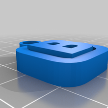 constrói chaveiro b ben Bens 3d_printing 3d print model - Mito3D