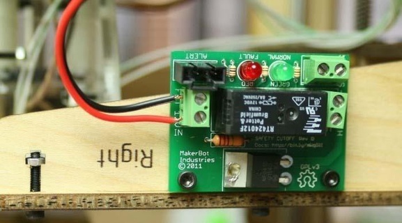 makerbot seguridad cortar cambiar interruptor rev d 3d print model - Mito3D