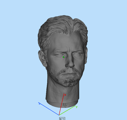 ben aflição arte 3d print model - Mito3D