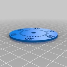 ben franklin clock dials art 3d print model - Mito3D