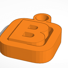 ben s builds keyfob various b ben's key ring fob 3d print model - Mito3D