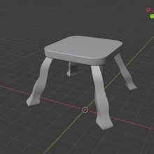 bench game sidewalk 3d print model - Mito3D