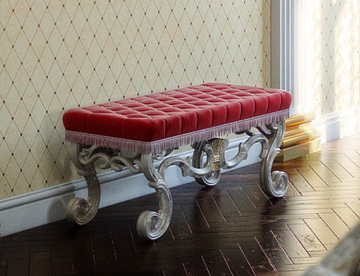 panchina 3d sedia poltrona divano mobilia parametrico 3d print model - Mito3D