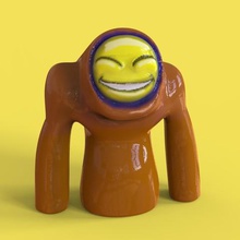 benchback colordame Spiel der benchmark lächeln smileface designer-Spielzeug giocattolo gioco 3d print model - Mito3D