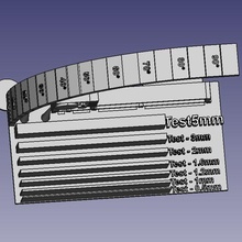 Benchmark Prüfung Werkzeug freecad 3d print model - Mito3D