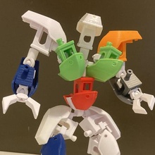 banco maximus panchina combinatore gioco giocattolo connettore Lego bionicle trasformatore gundam meme robot bot mecha mech 3d print model - Mito3D