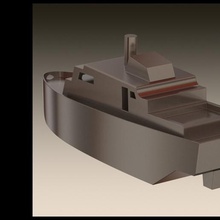 benchy Boot gadget marine Fischerboot 3d print model - Mito3D