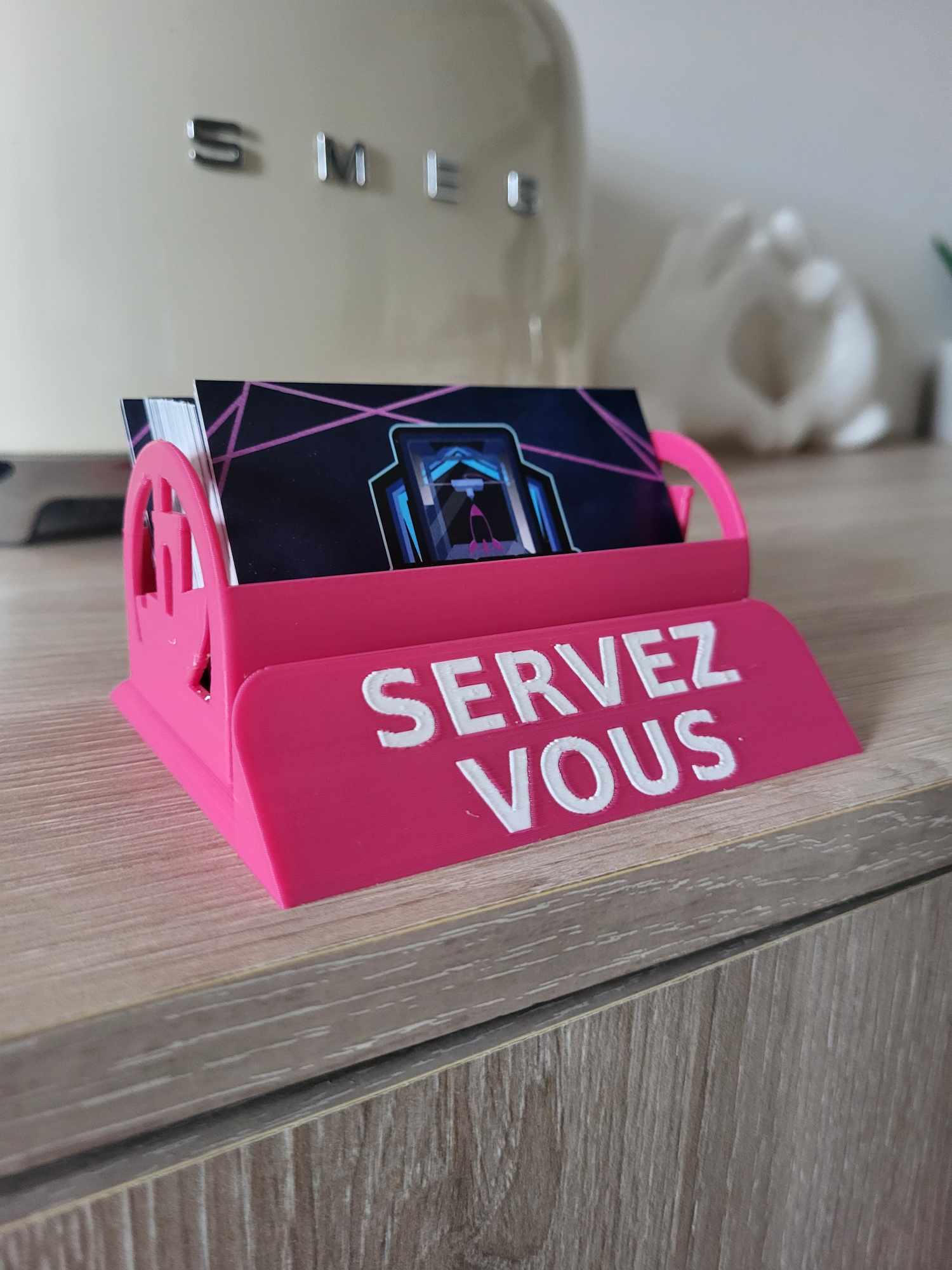 bancal entreprise carte titulaire soutien 3D print model - Mito3D